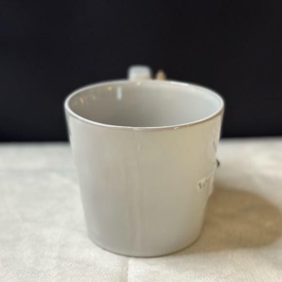 New 2014 Starbucks Anniversary Siren Collection Green Swarovski Crystal Eye Mug - Picture 4 of 9